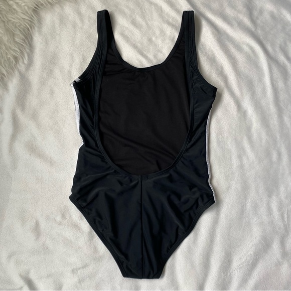 Adidas NEW Logo One Piece Swimsuit - Picture 3 of 9